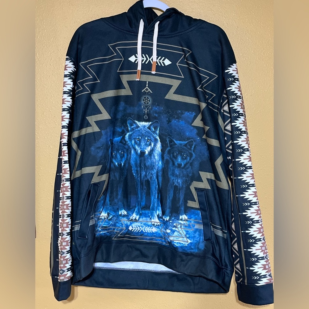 Beautiful Wolf Sweatshirt XL